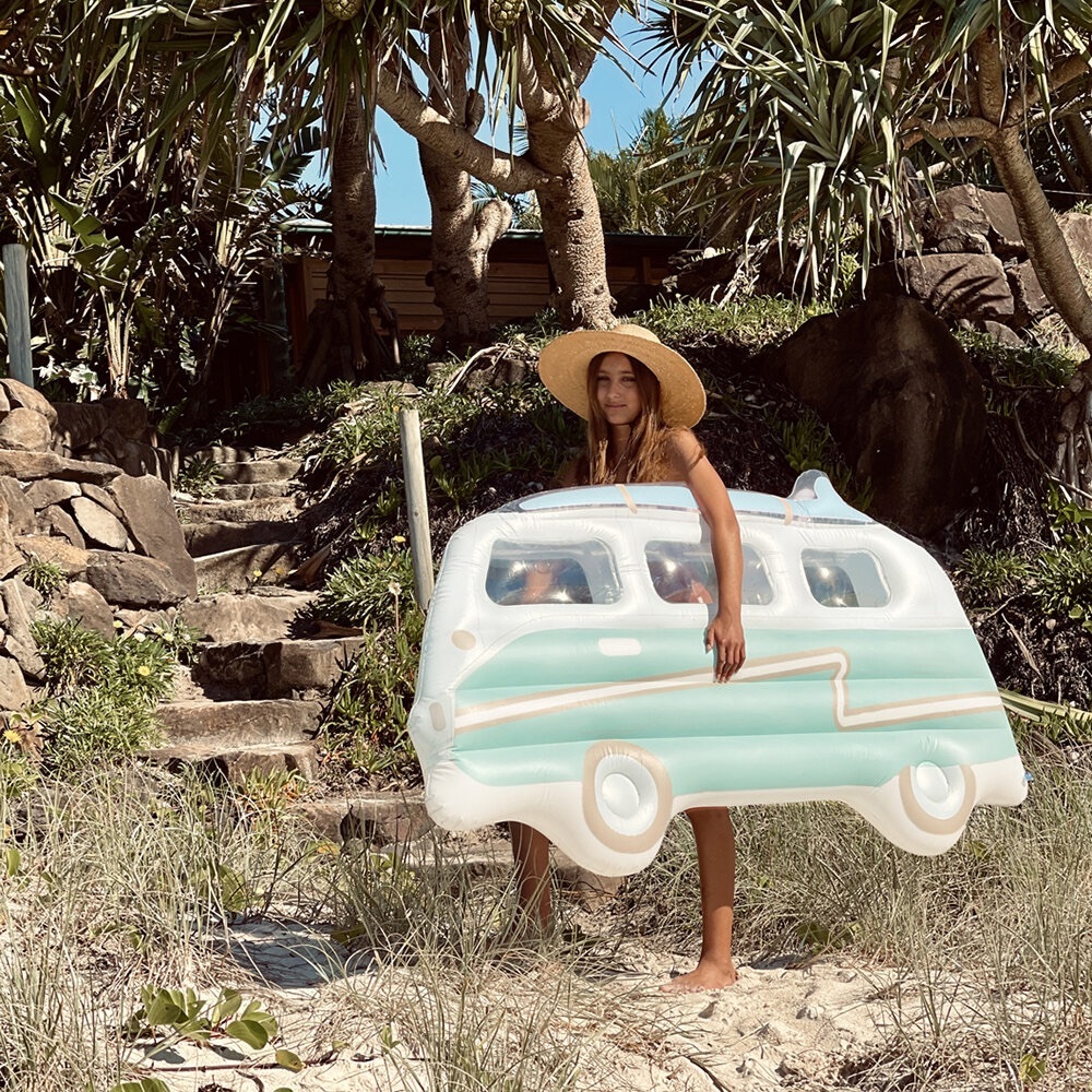 Sunnylife Luxe Lie-On Campervan Float, new in box